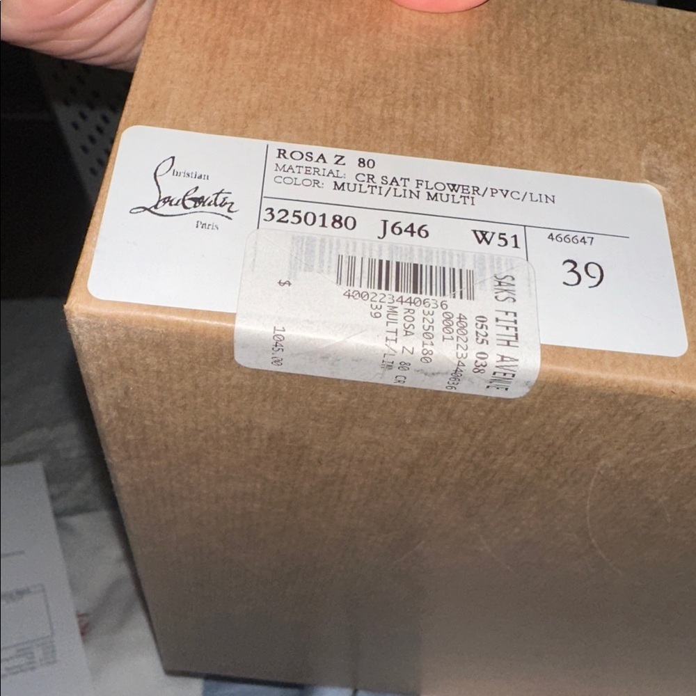 Christian Louboutin Vibrant Multicolor Heels 39 new rubber everlasting bottom - Picture 12 of 12